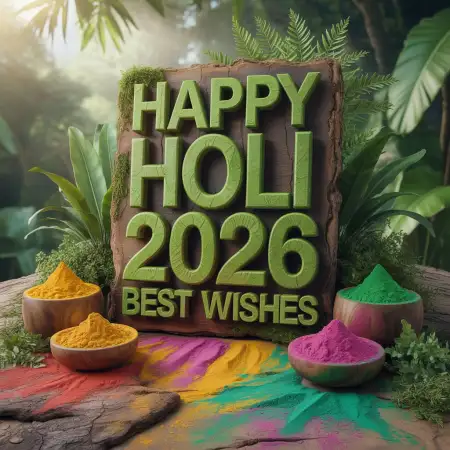 Happy Holi Wishes 2026 Festive Background - Free Happy Holi Wishes 2026 Download
