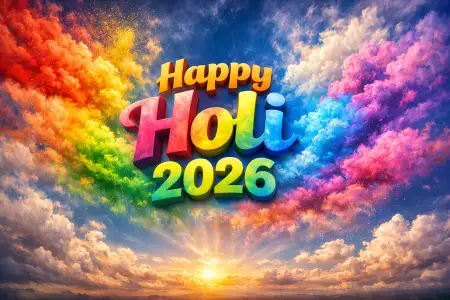 Happy Holi Wishes 2026 For Friends - Free Happy Holi Wishes 2026 Download