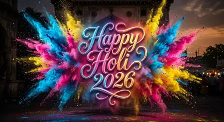 Free Happy Holi Wishes 2026 Hd Images With Quotes Image Download