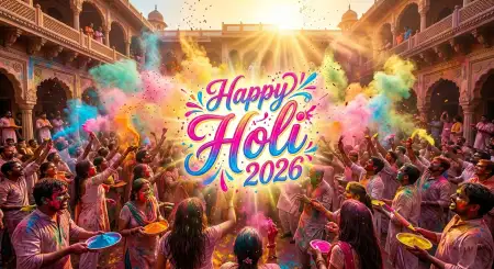 Free Happy Holi Wishes 2026 Images With Name Edit Option Image Download