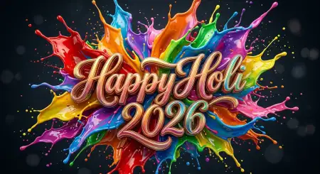Free Happy Holi Wishes 2026 In Hindi Text For Whatsapp Status Image Download