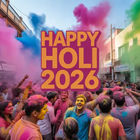 Happy Holi Wishes 2026 New Message - Free Happy Holi Wishes 2026 Download