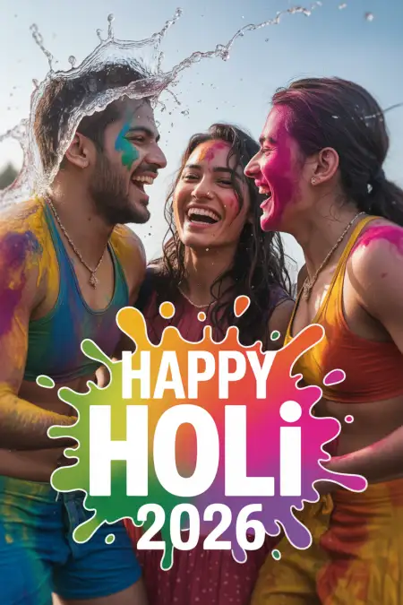 Happy Holi Wishes 2026 Quotes - Free Happy Holi Wishes 2026 Download