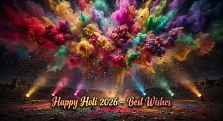 Happy Holi Wishes 2026 Reel Caption - Free Happy Holi Wishes 2026 Download