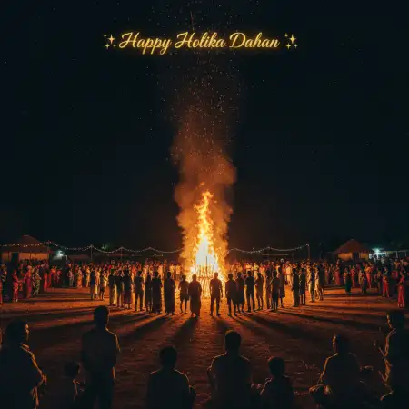 Happy Holika Dahan Bonfire Ritual Photo - Free Happy Holika Dahan Download