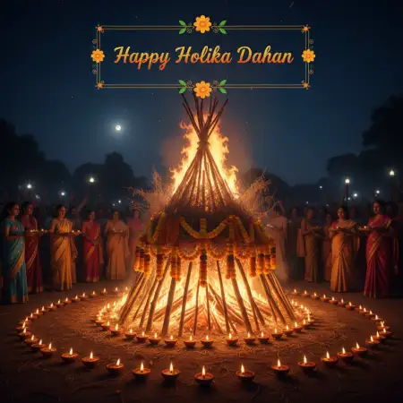 Happy Holika Dahan Devotional Images - Free Happy Holika Dahan Download