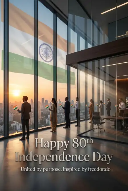 Free Happy Independence Day 2026 Business Greeting Image Download