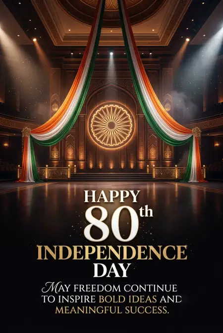 Free Happy Independence Day 2026 Event Poster Design Image Download