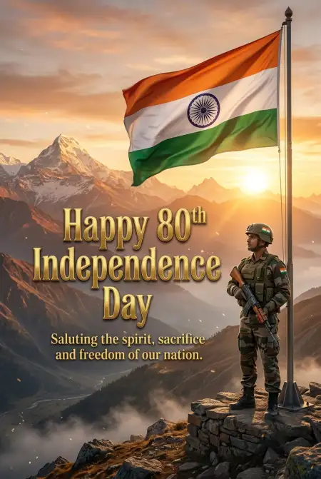 Free Happy Independence Day 2026 Greeting Images Image Download