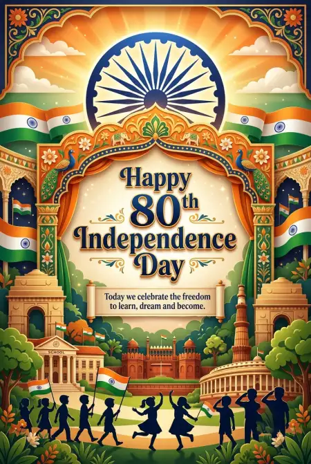Happy Independence Day 2026 Indi...