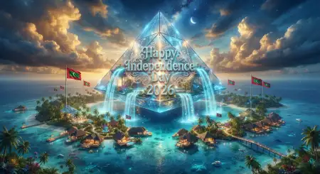 Happy Independence Day 2026 Maldives Facebook Cover - Free Maldives Independence Day 2026 Download