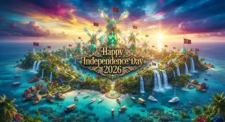 Happy Independence Day 2026 Maldives Instagram Post - Free Maldives Independence Day 2026 Download