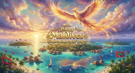 Happy Independence Day 2026 Maldives Youtube Thumbnail - Free Maldives Independence Day 2026 Download