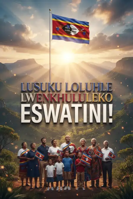 Happy Independence Day Eswatini 2026 Messages - Free Eswatini Independence Day 2026 Download
