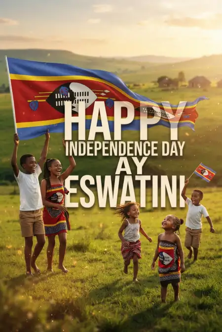 Happy Independence Day Eswatini Wishes In Siswati - Free Eswatini Independence Day 2026 Download