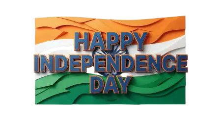 Happy Independence Day Greeting Card Png - Free Happy Independence Day Png 2026 Download