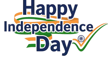Free Happy Independence Day Greeting Design Png Transparent PNG Download