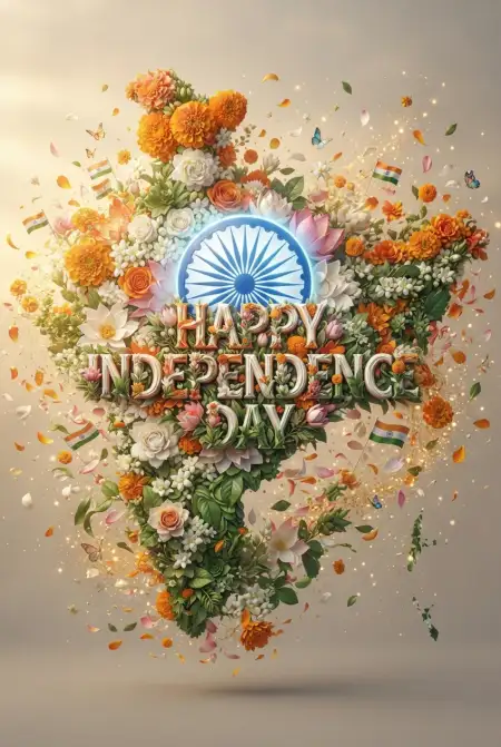 Happy Independence Day India Wishes 2026 - Free Indian Independence Day Wishes 2026 Download