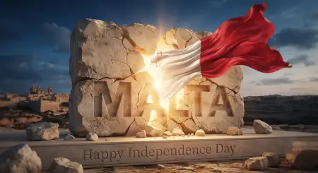 happy independence day malta patriotic social media post - Greece Independence Day Social Media Post Free Download