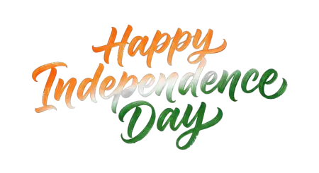 Free Happy Independence Day Stylish Png Transparent PNG Download
