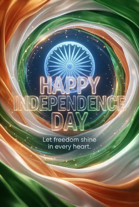Happy Independence Day Wishes 2026 For Whatsapp Status - Free Indian Independence Day Wishes 2026 Download
