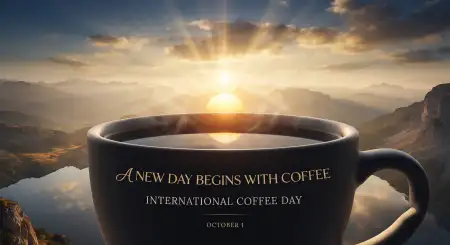 happy international coffee day 2026 social media - International Coffee Day 2026 Greeting