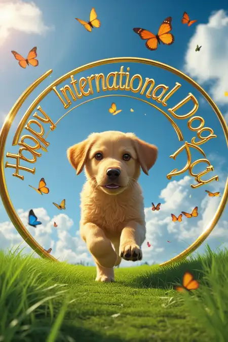 Happy International Dog Day 2025 Wishes In English - Free Happy International Dog Day Download