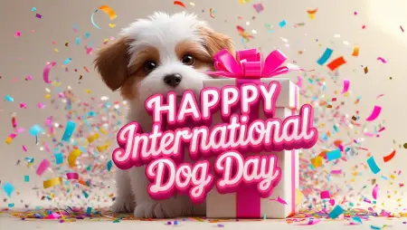 Happy International Dog Day Messages For Friends - Free Happy International Dog Day Download