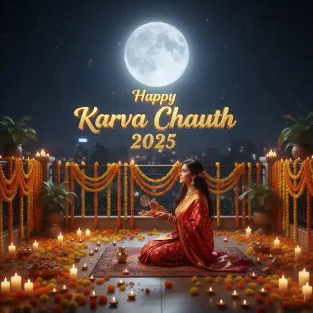 Happy Karva Chauth 2025 Photo Download In Hd - Free Happy Karva Chauth Download