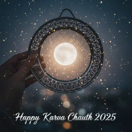 Happy Karva Chauth 2025 Sms In English - Free Happy Karva Chauth Download