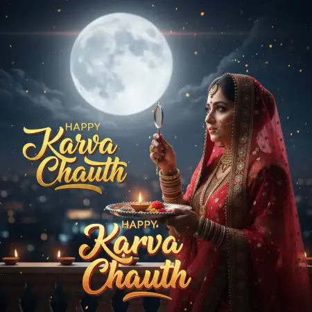 Free Happy Karva Chauth Festival Hd Photo PNG Image Download
