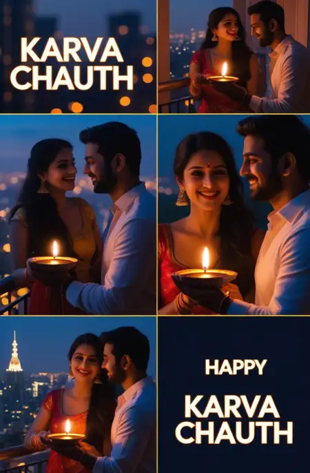 Happy Karva Chauth Greeting Card Free Download - Free Card Download