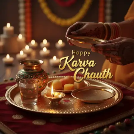 Free Happy Karva Chauth Hd Wallpaper PNG Image Download
