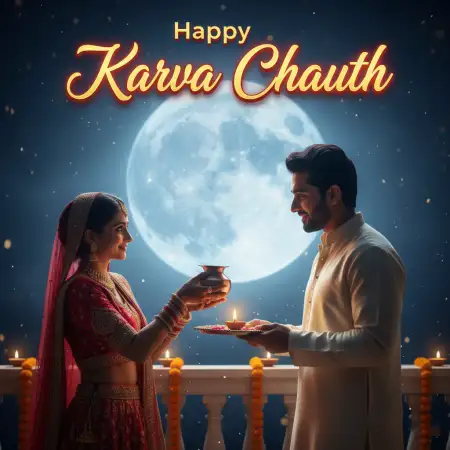 Free Happy Karva Chauth Instagram Captions PNG Image Download