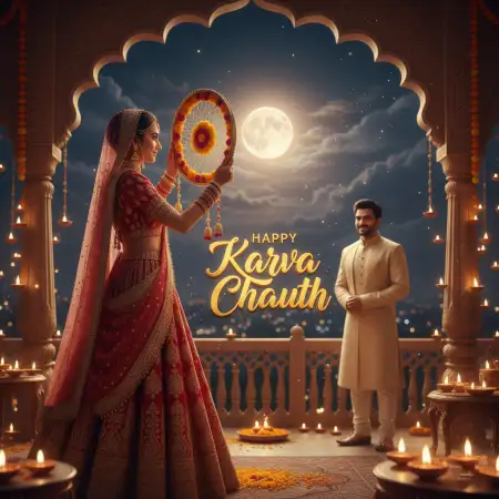 Free Happy Karva Chauth Png Transparent PNG Image Download