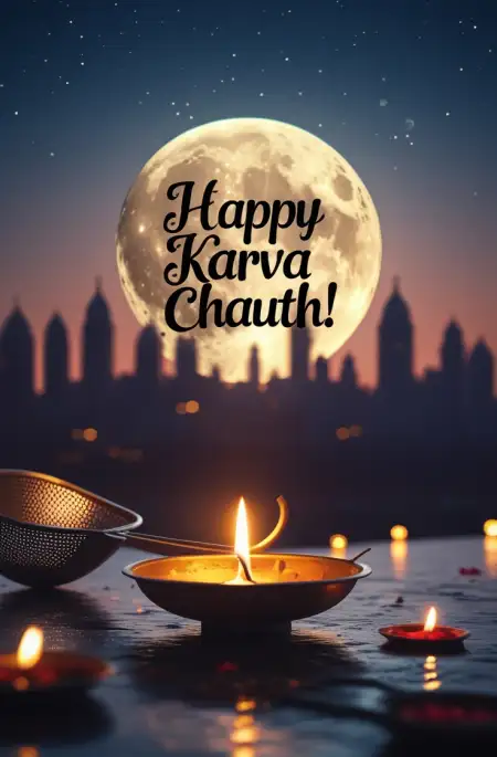 Free Happy Karva Chauth Sms Message For Whatsapp PNG Image Download