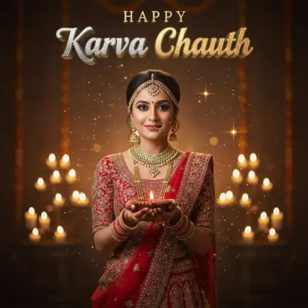 Free Happy Karva Chauth Special Sms In English PNG Image Download