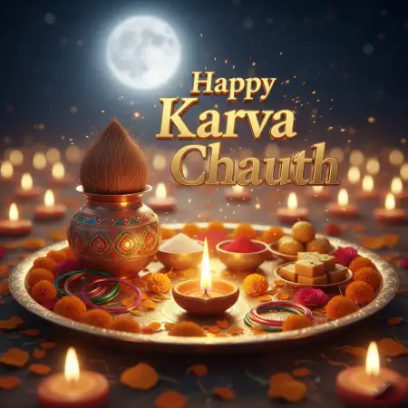 Free Happy Karva Chauth Whatsapp Status Video PNG Image Download