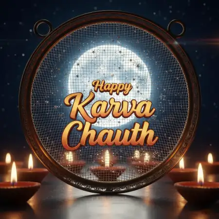 Free Happy Karva Chauth Whatsapp Sticker Download PNG Image Download