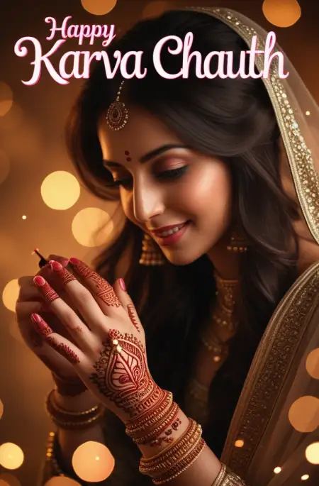 Happy Karva Chauth Youtube Thumbnail Background - Free Thumbnail Youtube Download