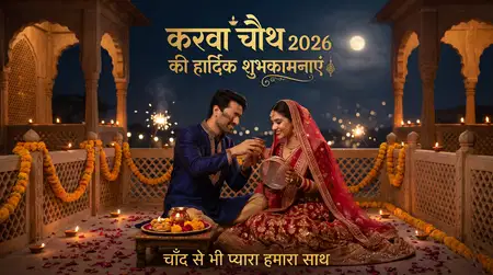 happy karwa chauth 2026 hindi wishes