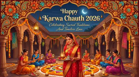 happy karwa chauth 2026 moon sighting celebration - Happy Karwa Chauth 2026
