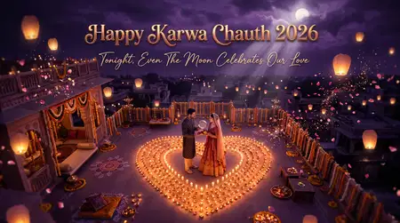 happy karwa chauth 2026 quotes in hindi - Happy Karwa Chauth 2026