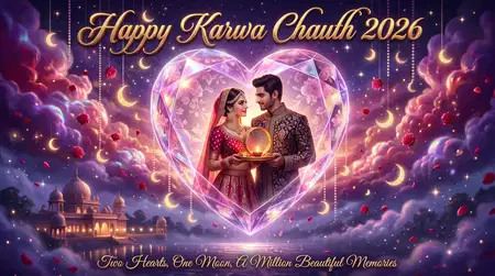 happy karwa chauth 2026 romantic hindi shayari - Happy Karwa Chauth 2026