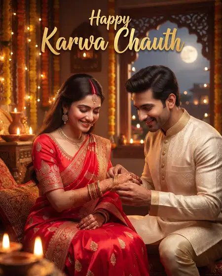 happy karwa chauth special greetings for husband - Happy Karwa Chauth Wishes For Social Media