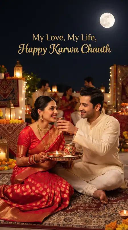 happy karwa chauth special wishes for couples