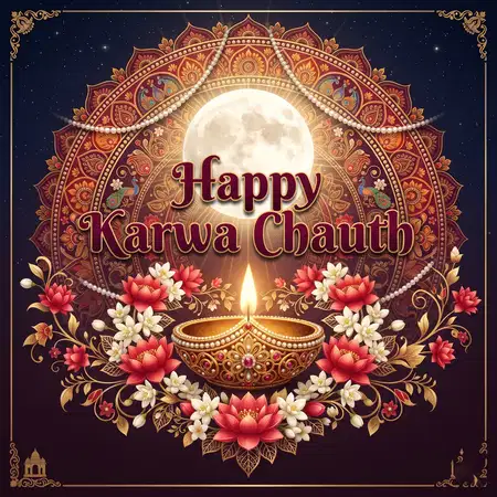 happy karwa chauth special wishes for friends - Happy Karwa Chauth Wishes For Social Media