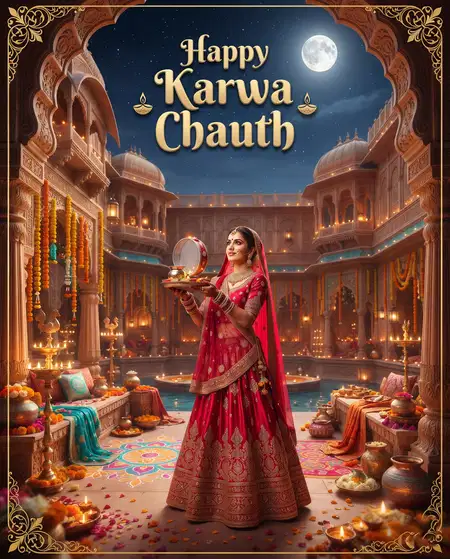 happy karwa chauth wishes for bhabhi - Happy Karwa Chauth Wishes For Social Media