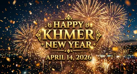 Free Happy Khmer New Year Poster Png 2026 Background Image Download