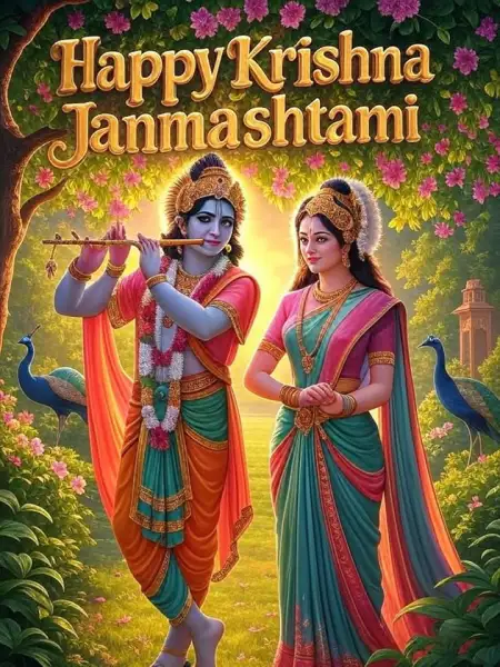 Happy Krishna Janmashtami 2025 Whatsapp Status - Free Happy Krishna Janmashtami 2025 Download